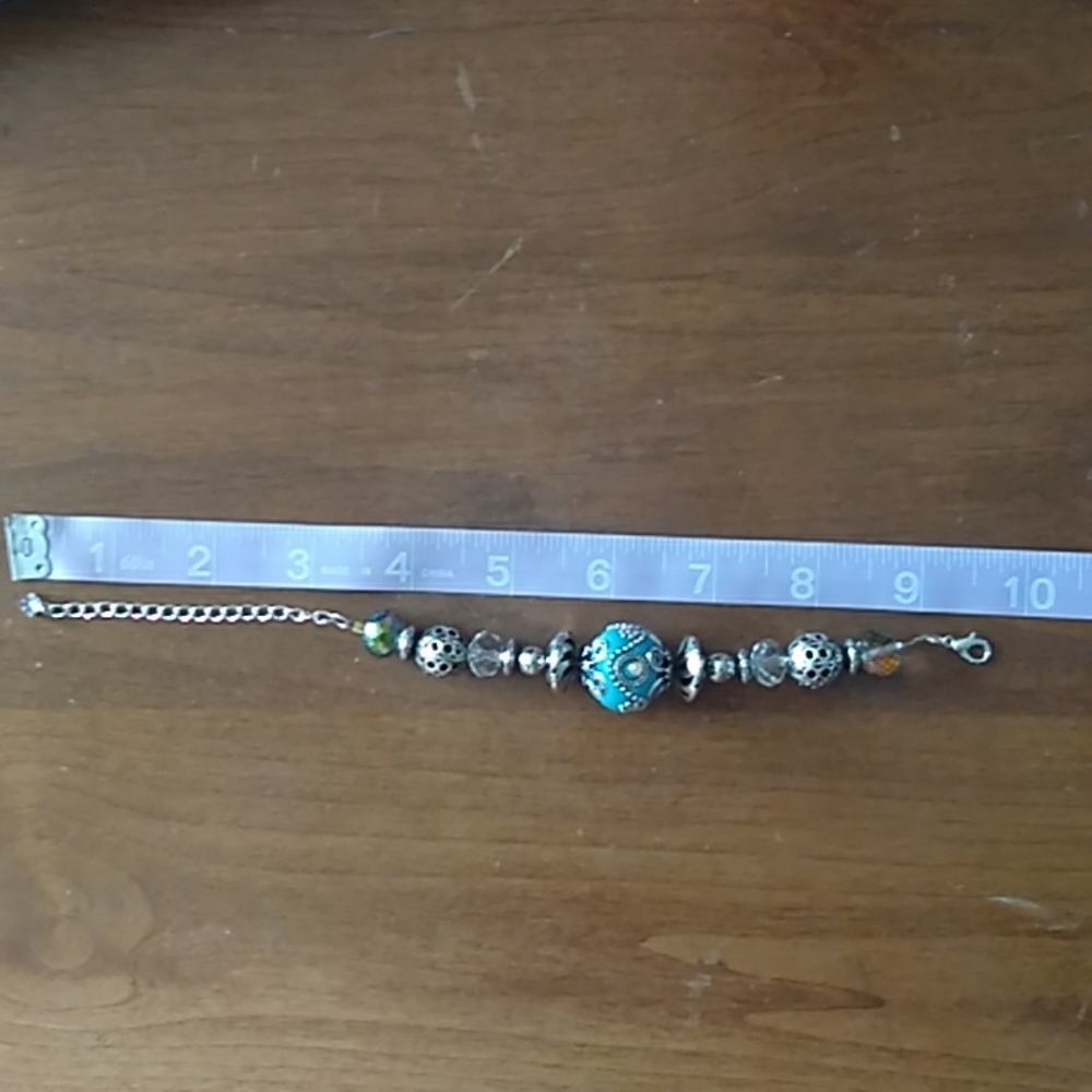 Imperial Turquoise Necklace Bracelet Earrings set - Picture 7 of 7